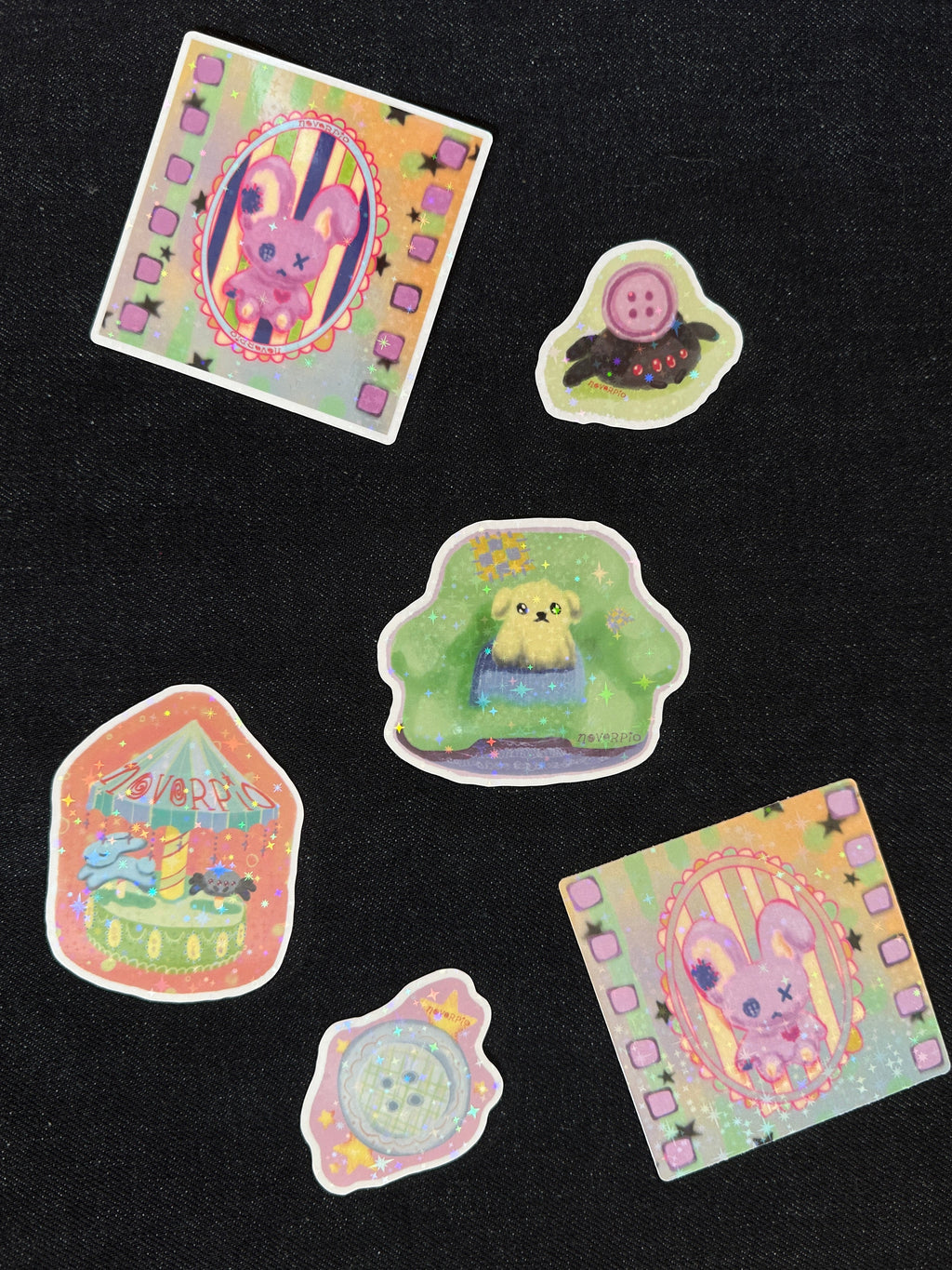 sample stickers