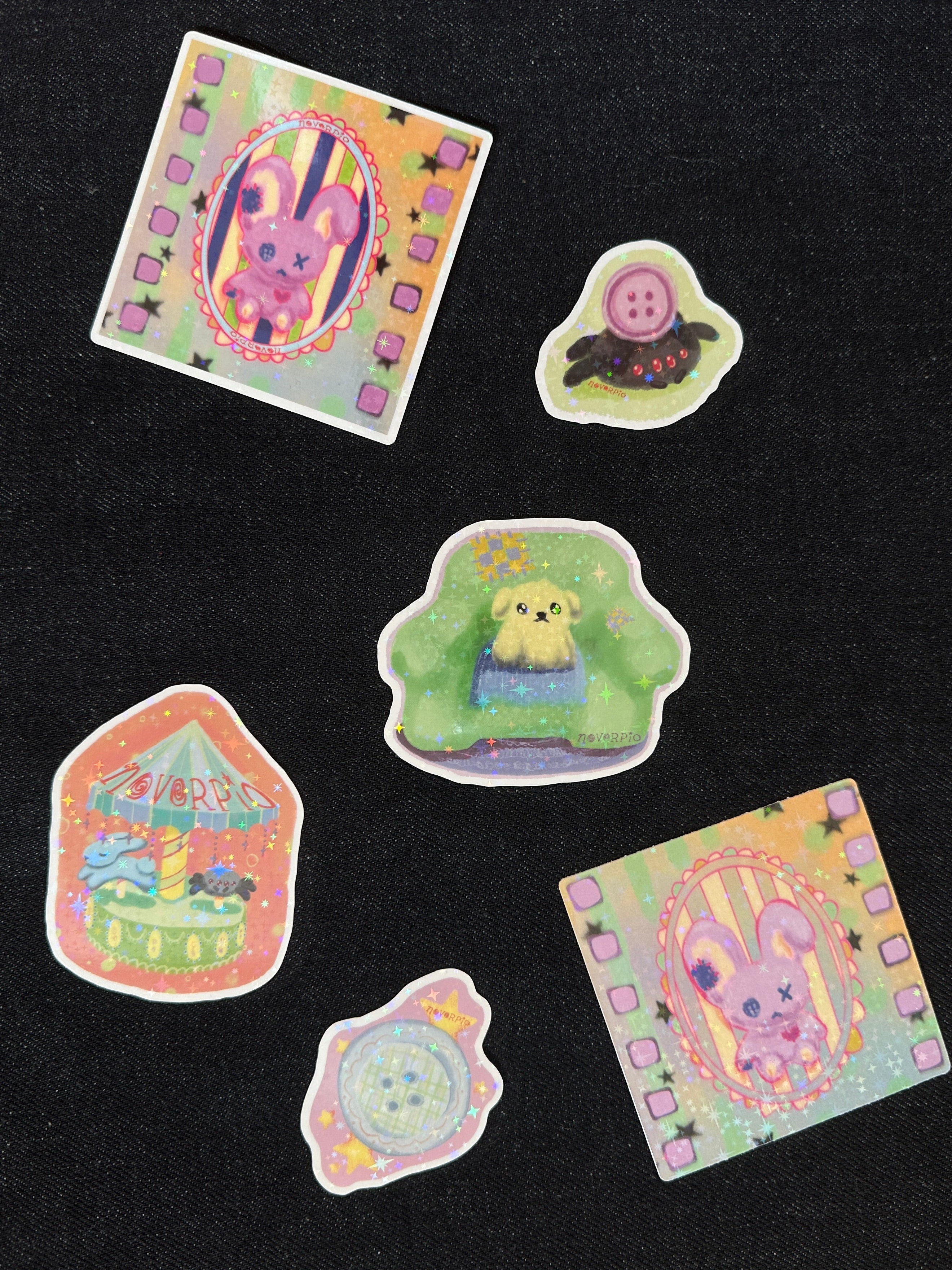 sample stickers